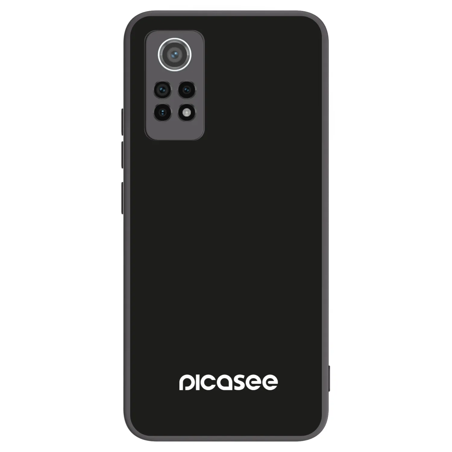 Picasee crna silikonska maskica za Xiaomi Redmi Note 12 Pro 4G - Picasee