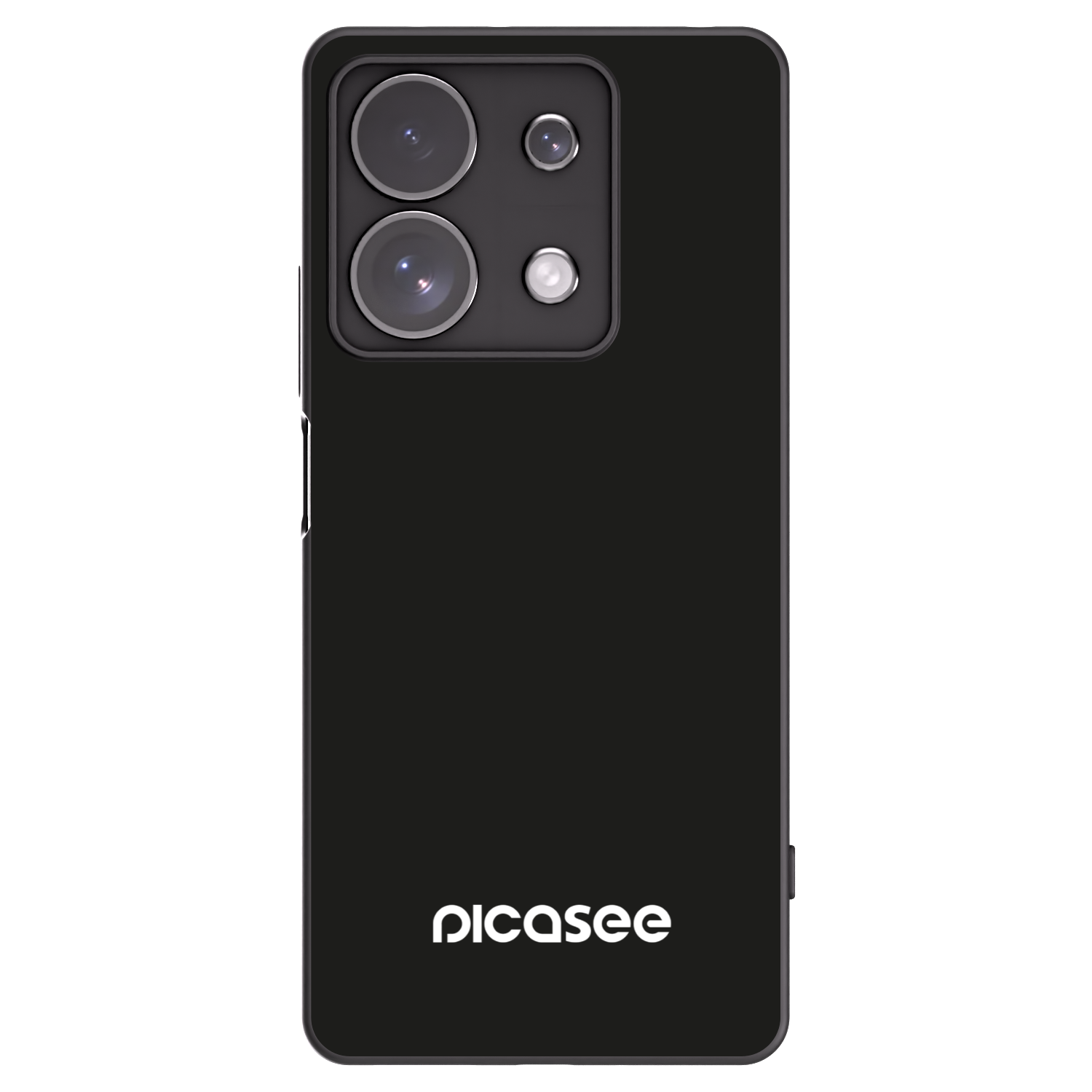 Picasee crna silikonska maskica za Xiaomi Redmi Note 13 Pro 4G - Picasee