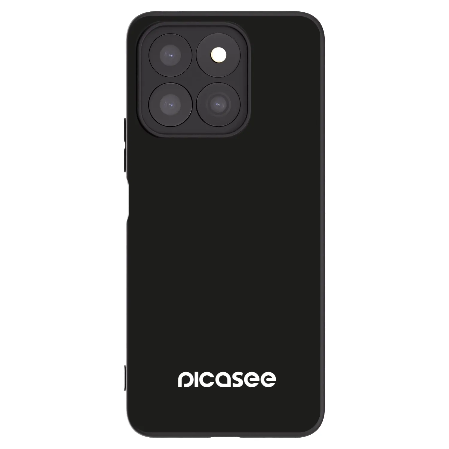 Picasee crna silikonska maskica za Honor X8b - Picasee