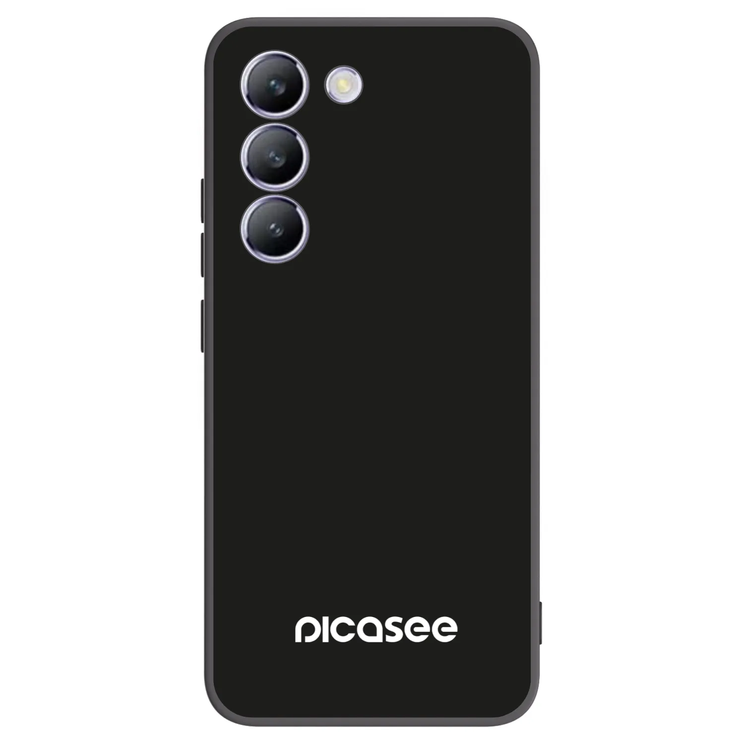 Picasee crna silikonska maskica za Vivo V40 SE 5G - Picasee