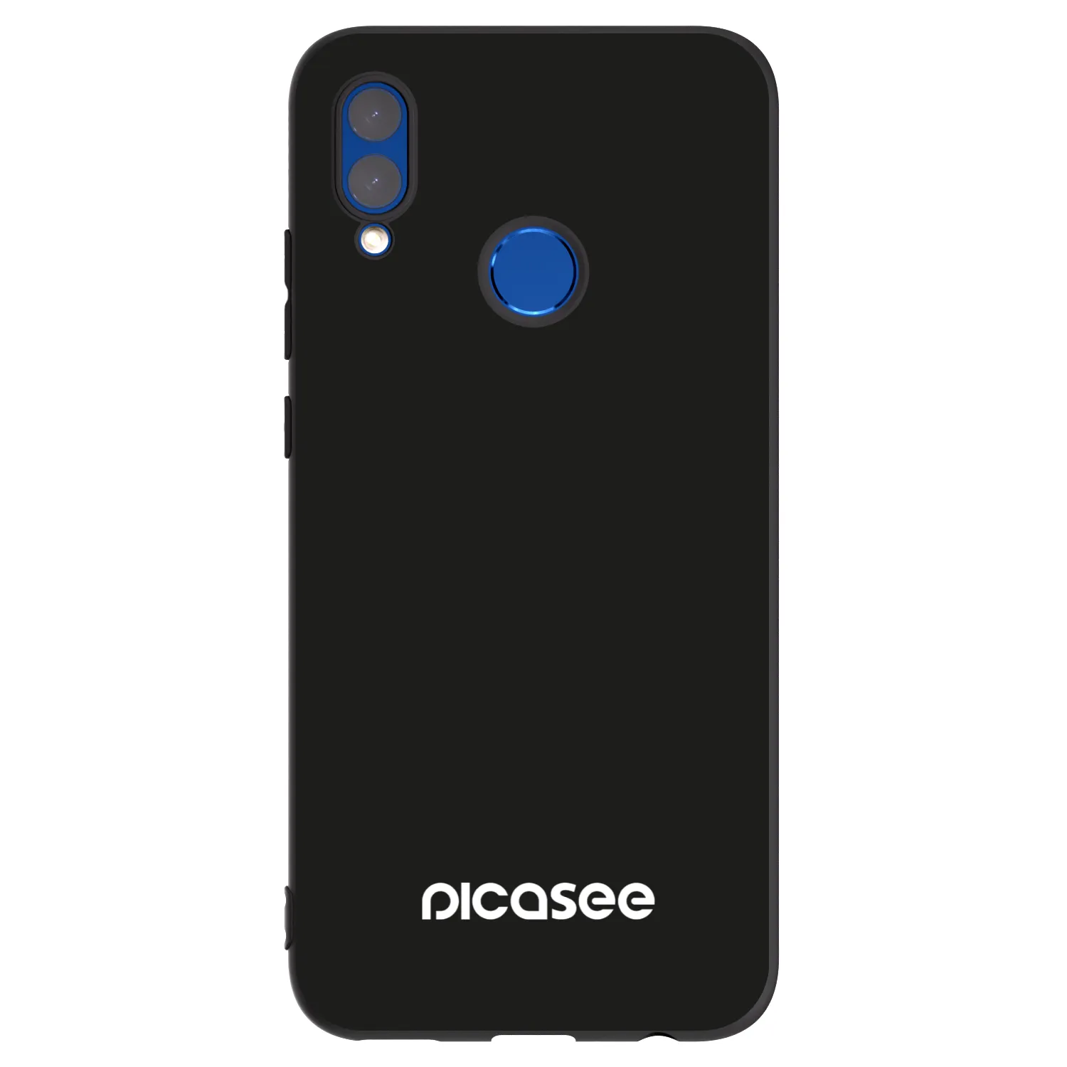 Picasee crna silikonska maskica za Honor 10 Lite - Picasee