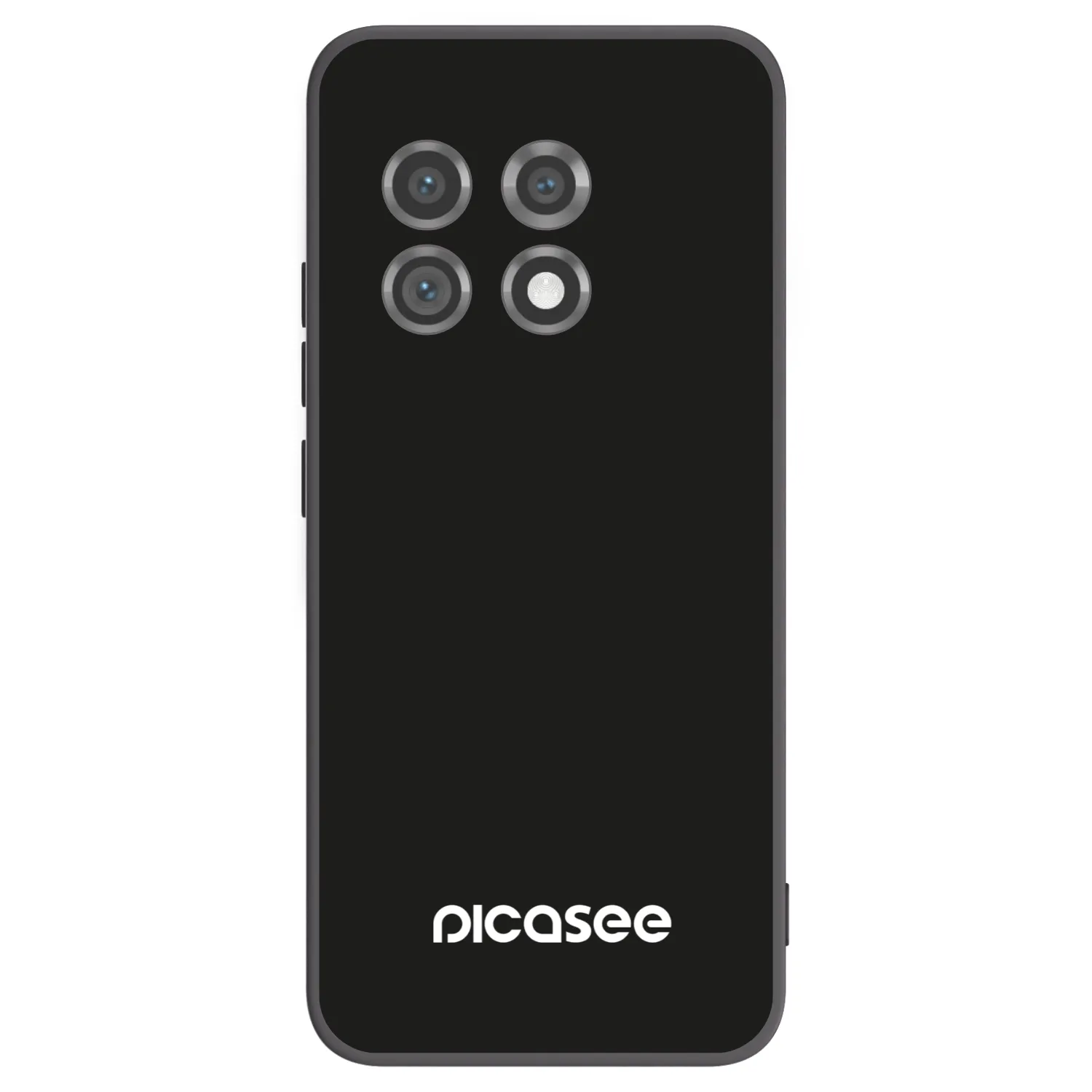 Picasee crna silikonska maskica za OnePlus 11 5G - Picasee