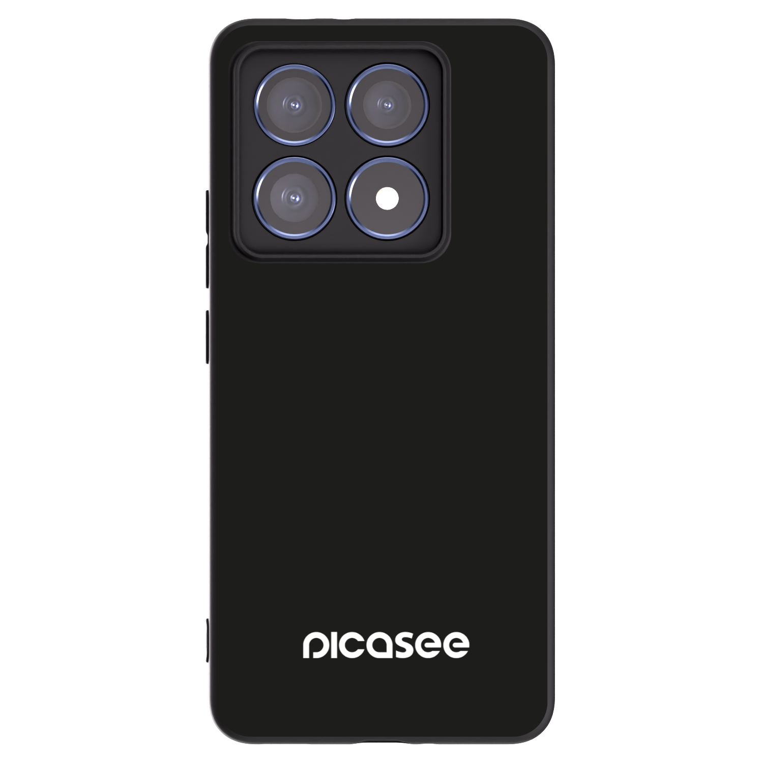 Picasee crna silikonska maskica za Xiaomi 14T Pro - Picasee