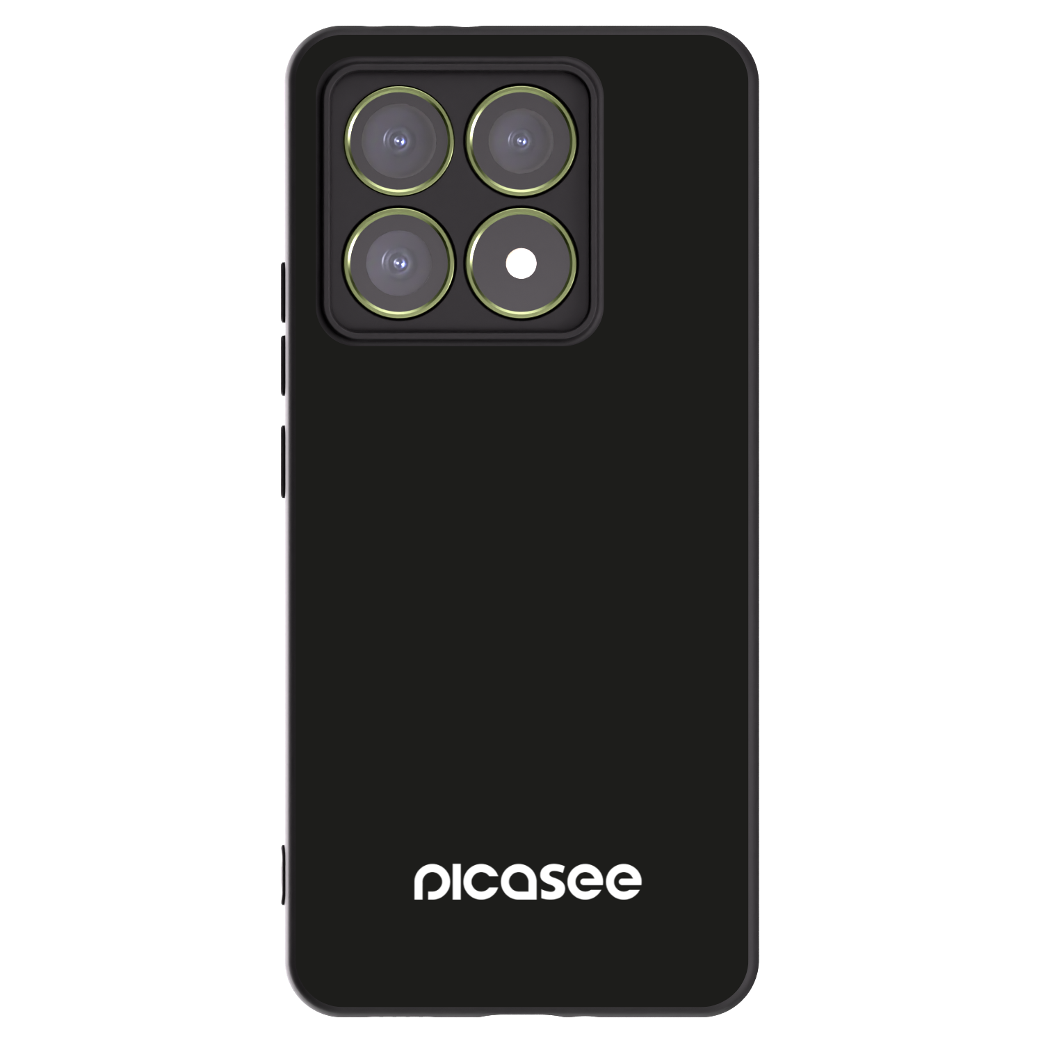Picasee crna silikonska maskica za Xiaomi 14T - Picasee