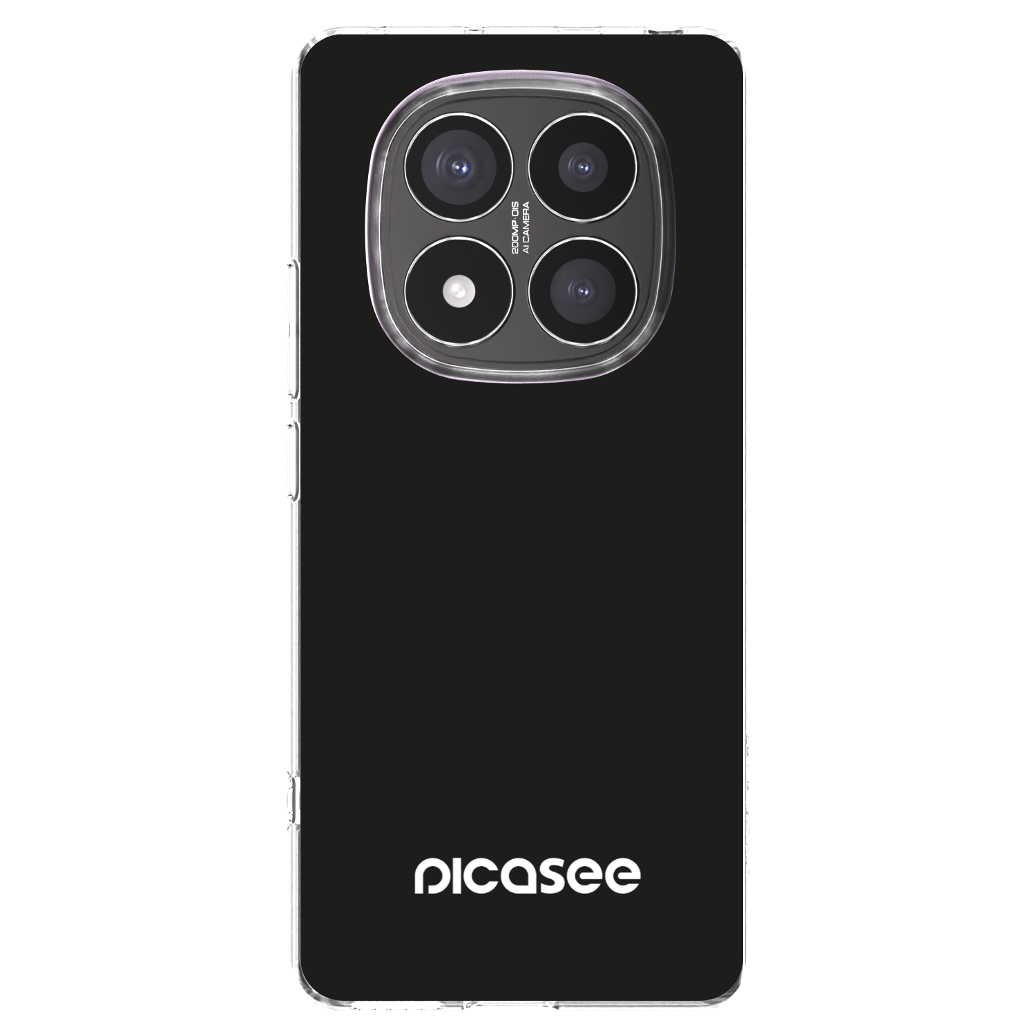 Picasee silikonska prozirna maskica za Xiaomi Redmi Note 14 Pro+ 5G - Picasee