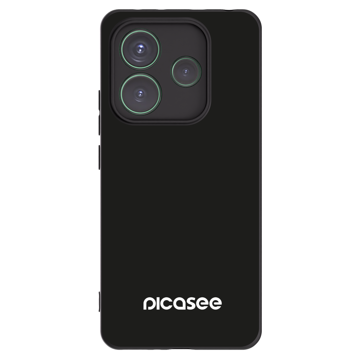 Picasee crna silikonska maskica za Xiaomi Redmi Note 14 5G - Picasee
