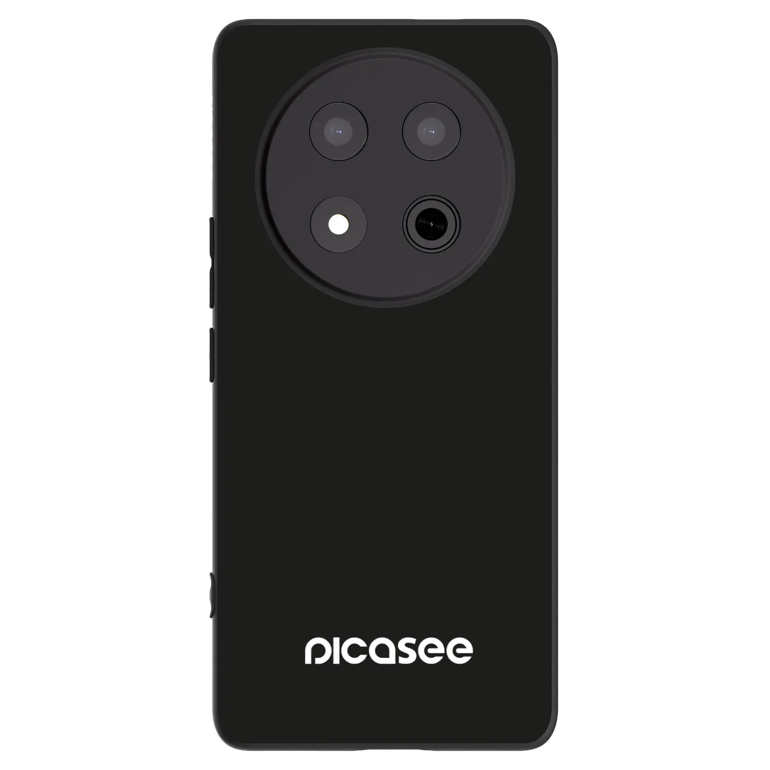 Picasee crna silikonska maskica za Honor Magic7 Lite 5G - Picasee