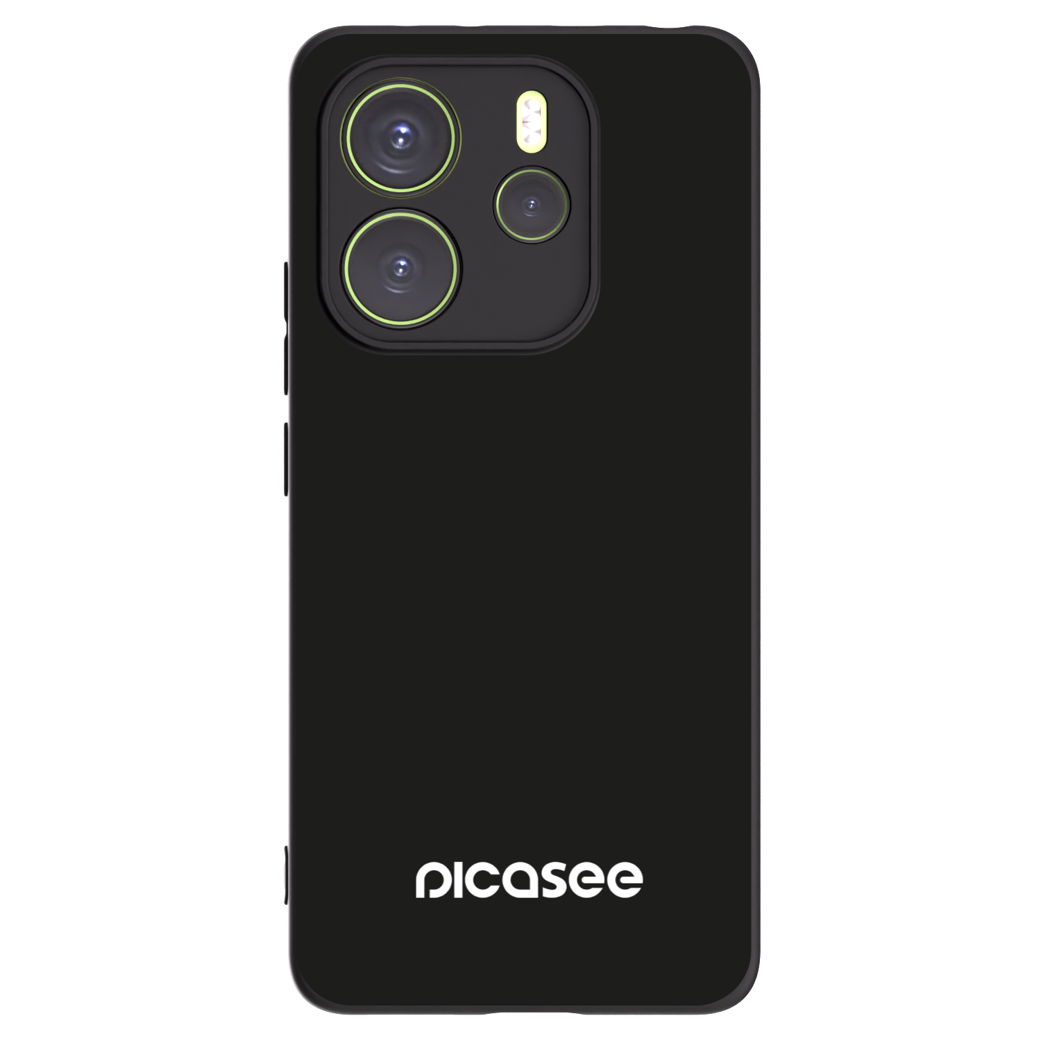 Picasee crna silikonska maskica za Xiaomi Redmi Note 14 4G - Picasee