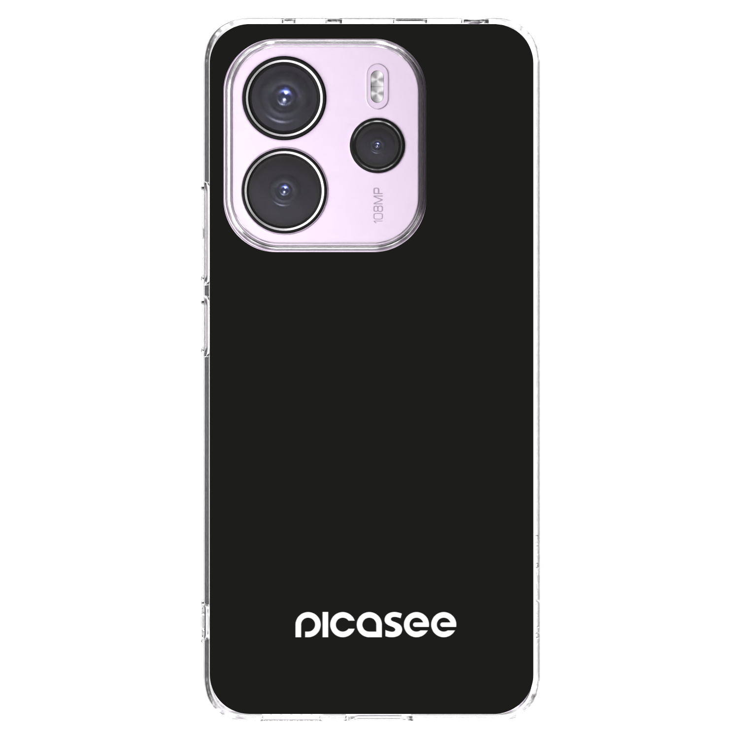 Picasee silikonska prozirna maskica za Xiaomi Redmi Note 14 4G - Picasee