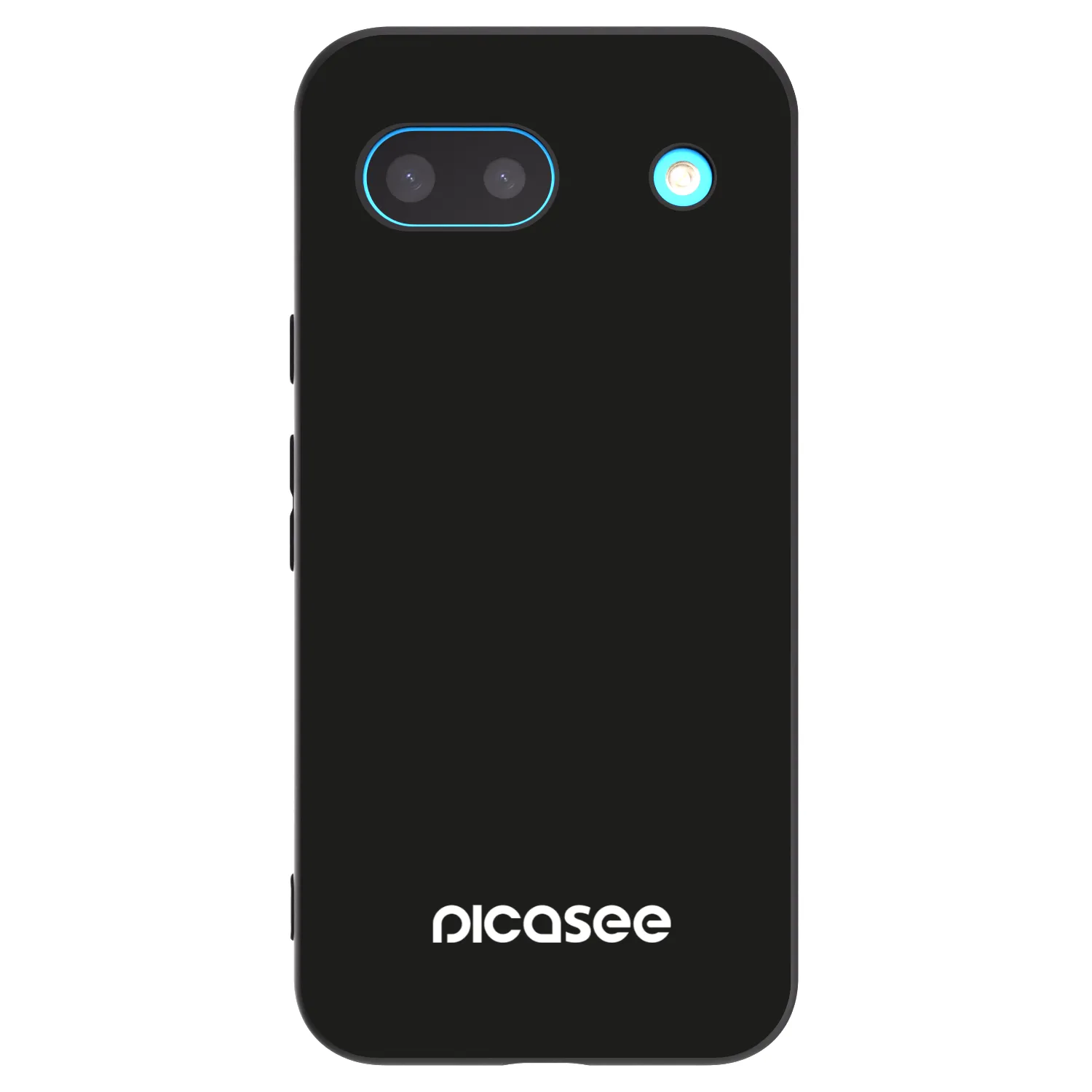 Picasee crna silikonska maskica za Google Pixel 8a - Picasee