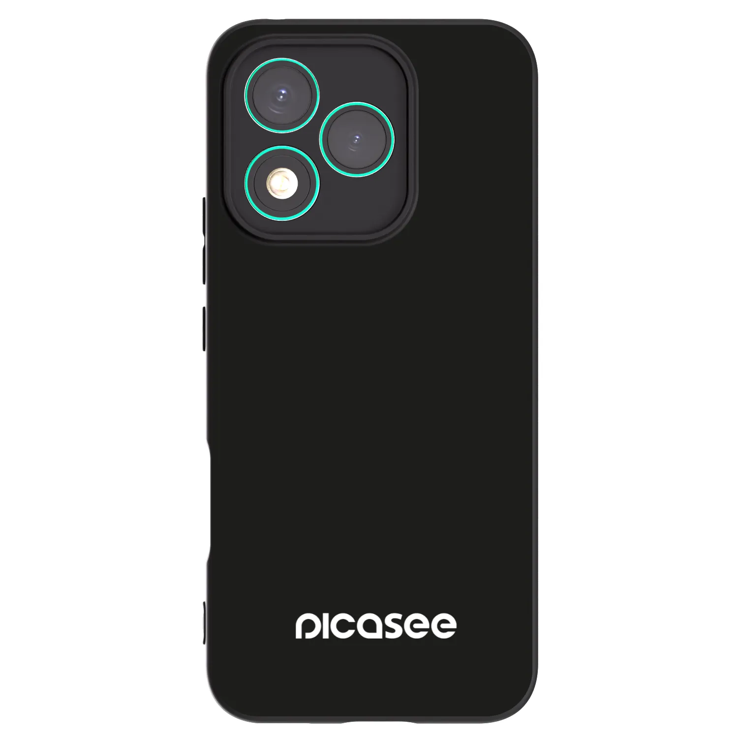 Picasee crna silikonska maskica za Honor 400 Lite 5G - Picasee