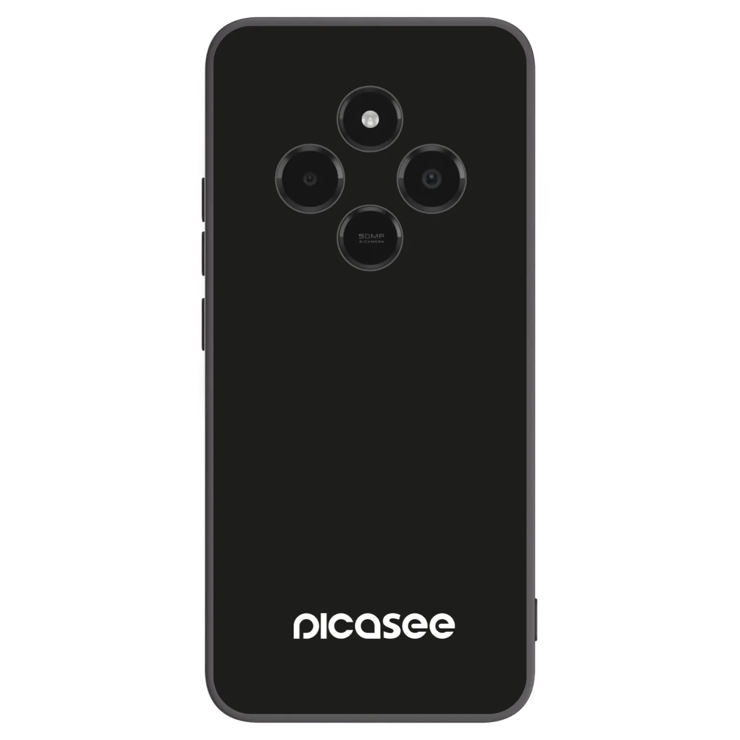 Picasee crna silikonska maskica za Xiaomi Poco C75 - Picasee