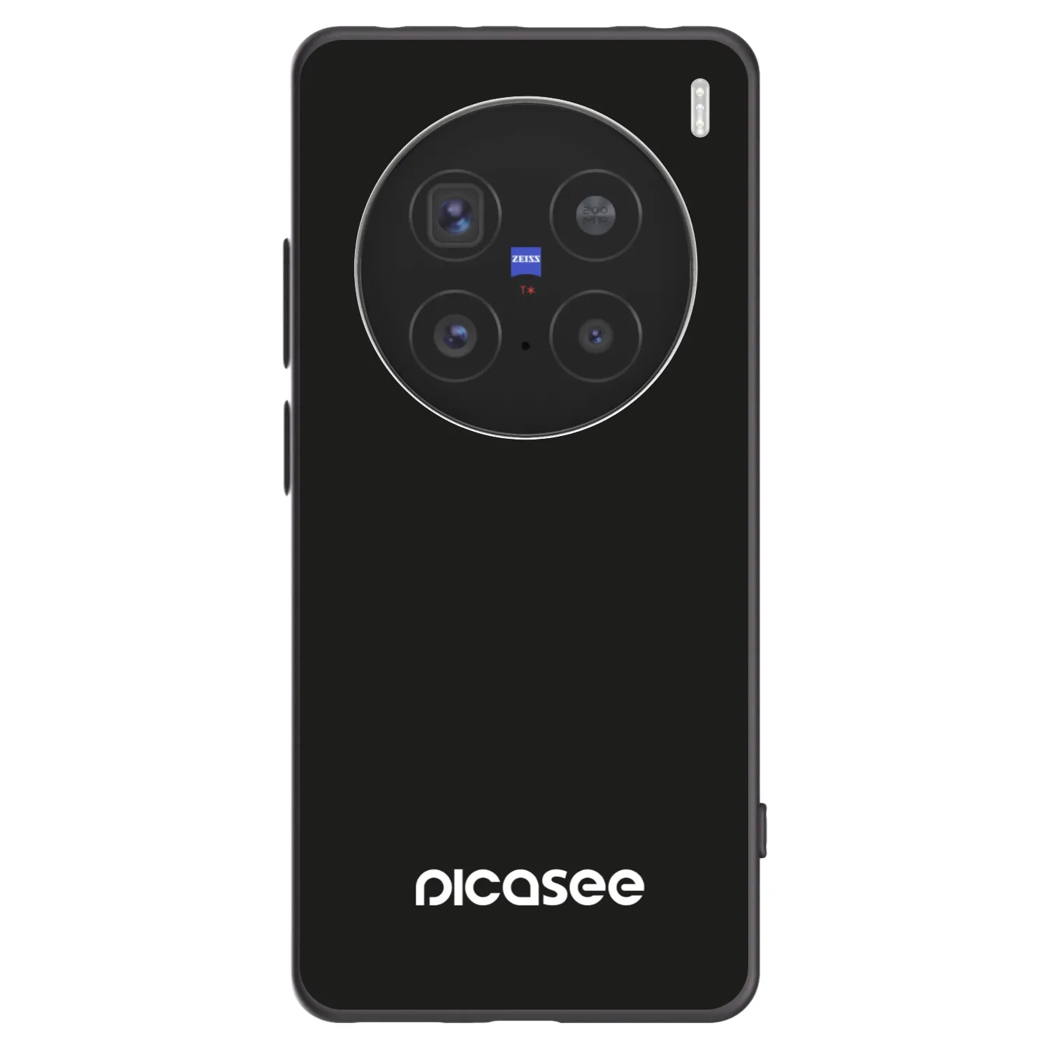 Picasee crna silikonska maskica za Vivo X200 Pro - Picasee