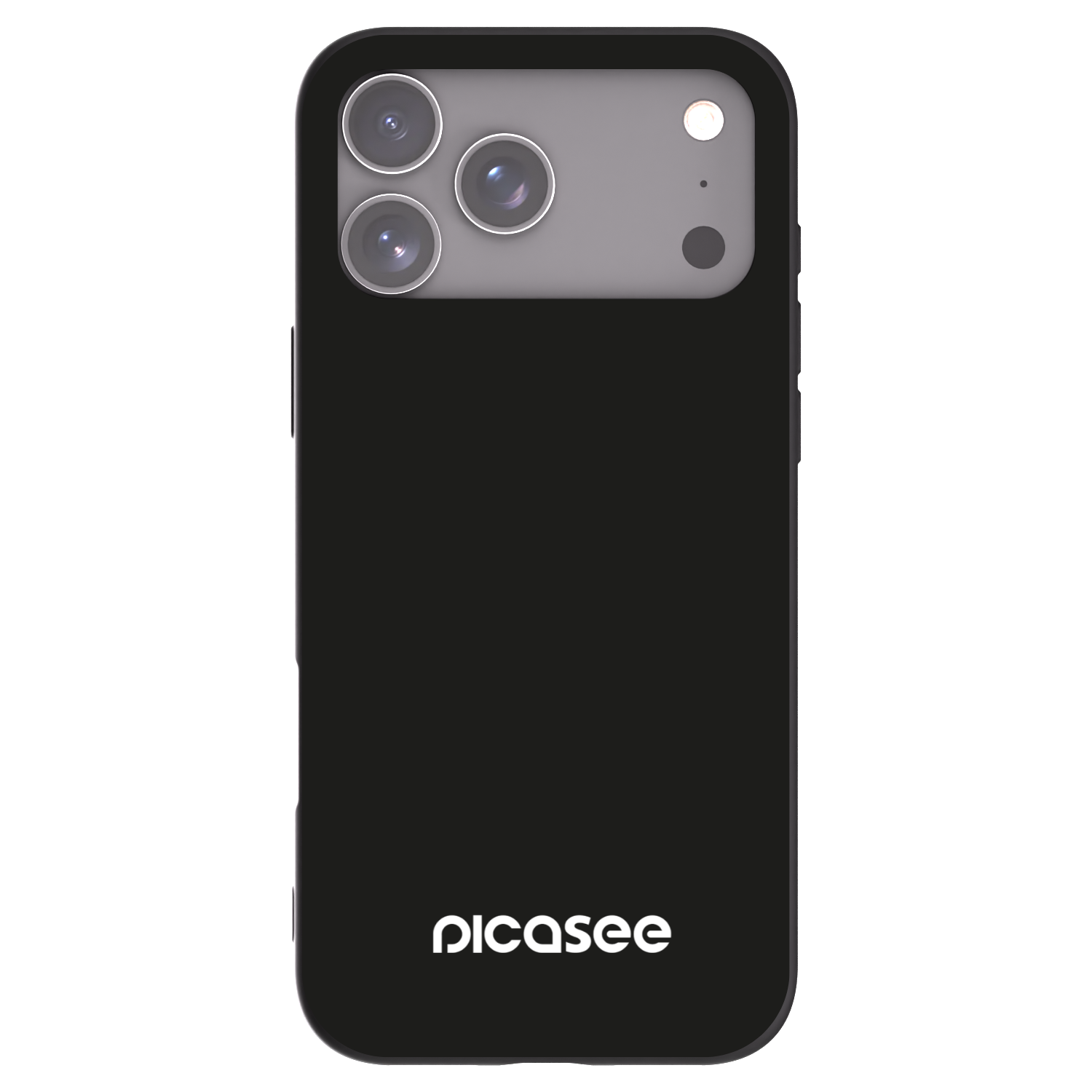 Picasee crna silikonska maskica za Apple iPhone 17 Pro Max - Picasee