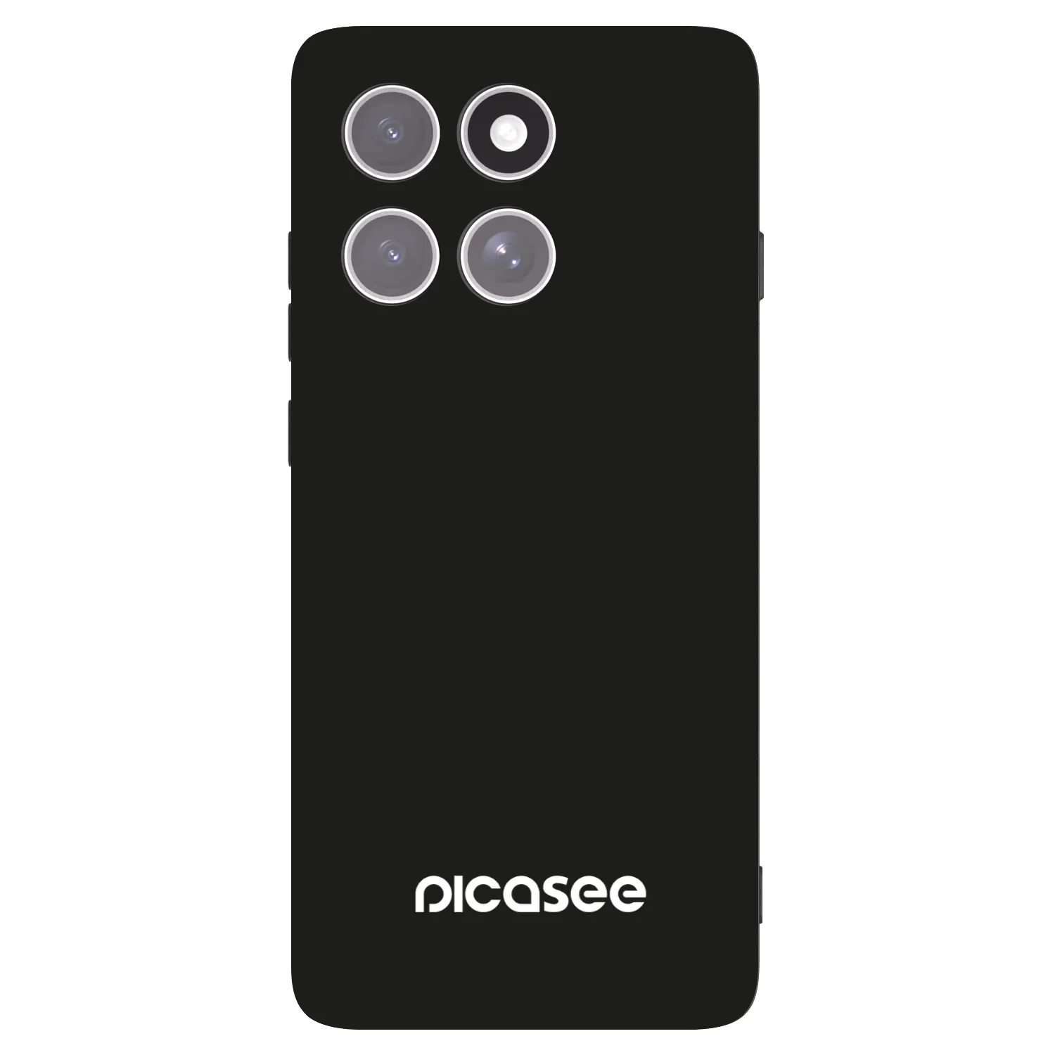 Picasee crna silikonska maskica za Motorola Edge 60 Pro - Picasee
