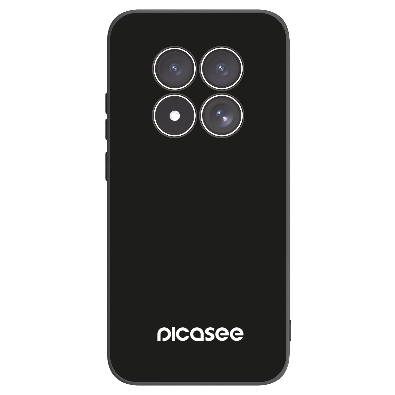 Picasee crna silikonska maskica za Xiaomi Redmi Note 15 Pro 4G - Picasee