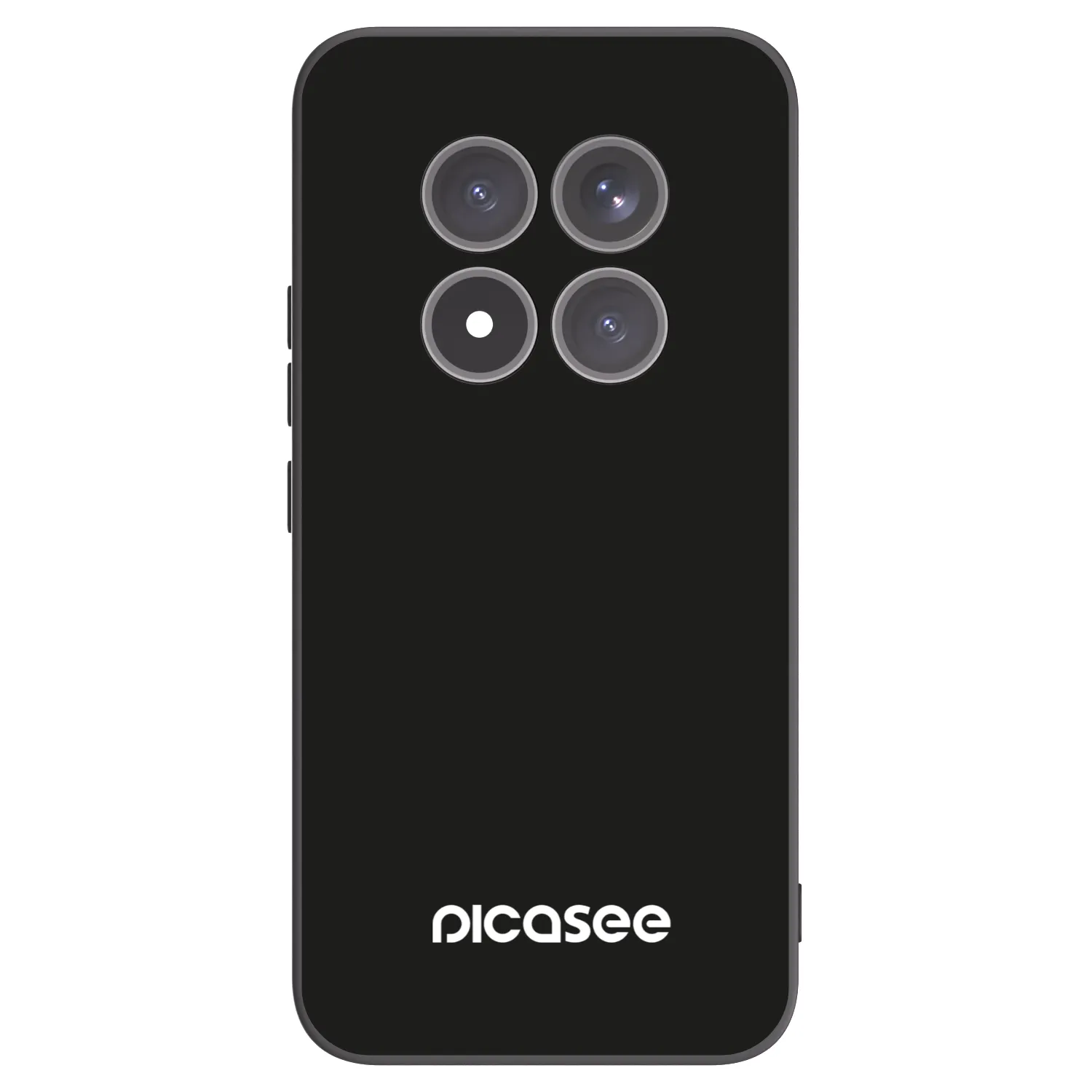 Picasee crna silikonska maskica za Xiaomi Redmi Note 15 Pro+ - Picasee