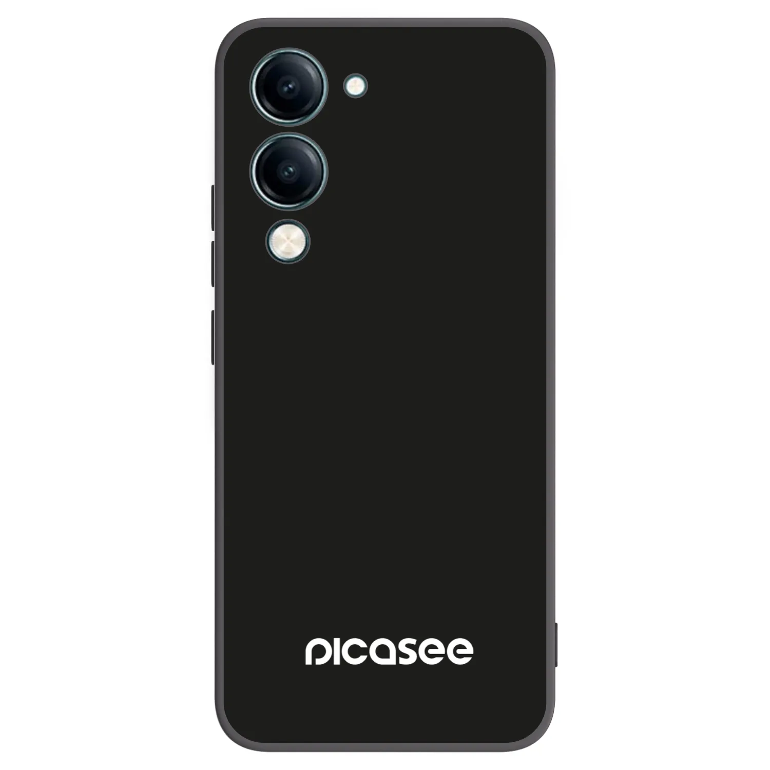 Picasee crna silikonska maskica za Vivo Y29s 5G - Picasee