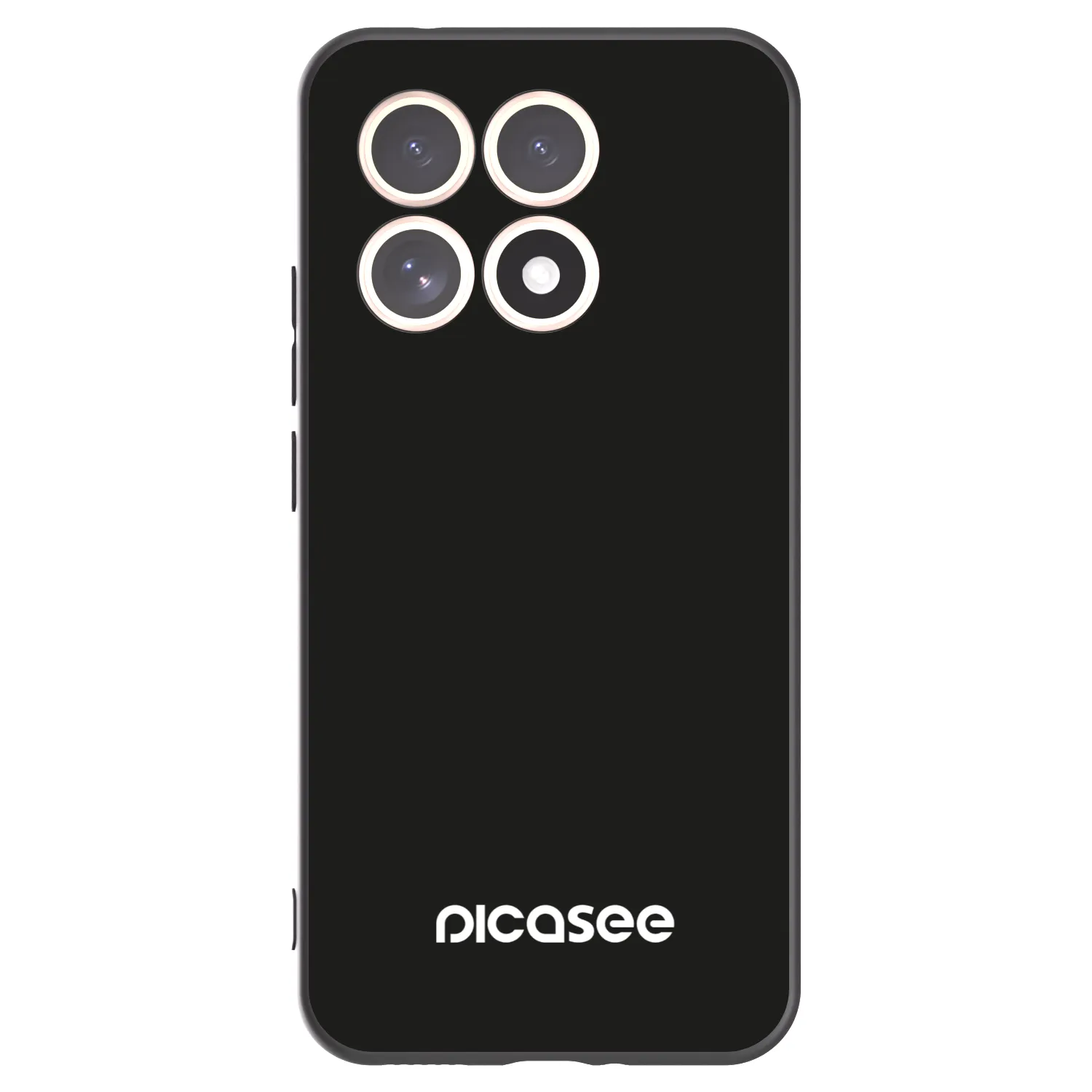Picasee crna silikonska maskica za Xiaomi 15T - Picasee