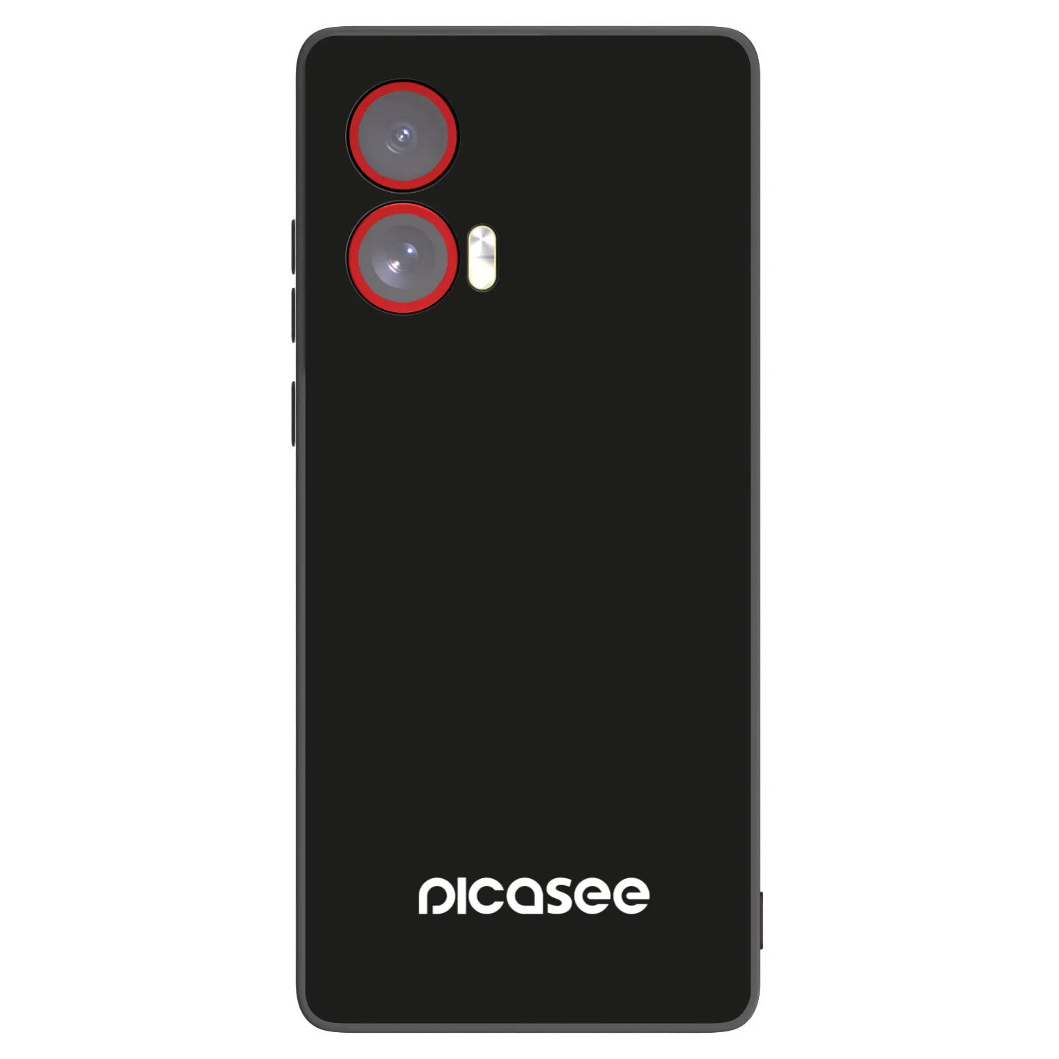 Picasee crna silikonska maskica za Motorola Edge 50 Fusion - Picasee