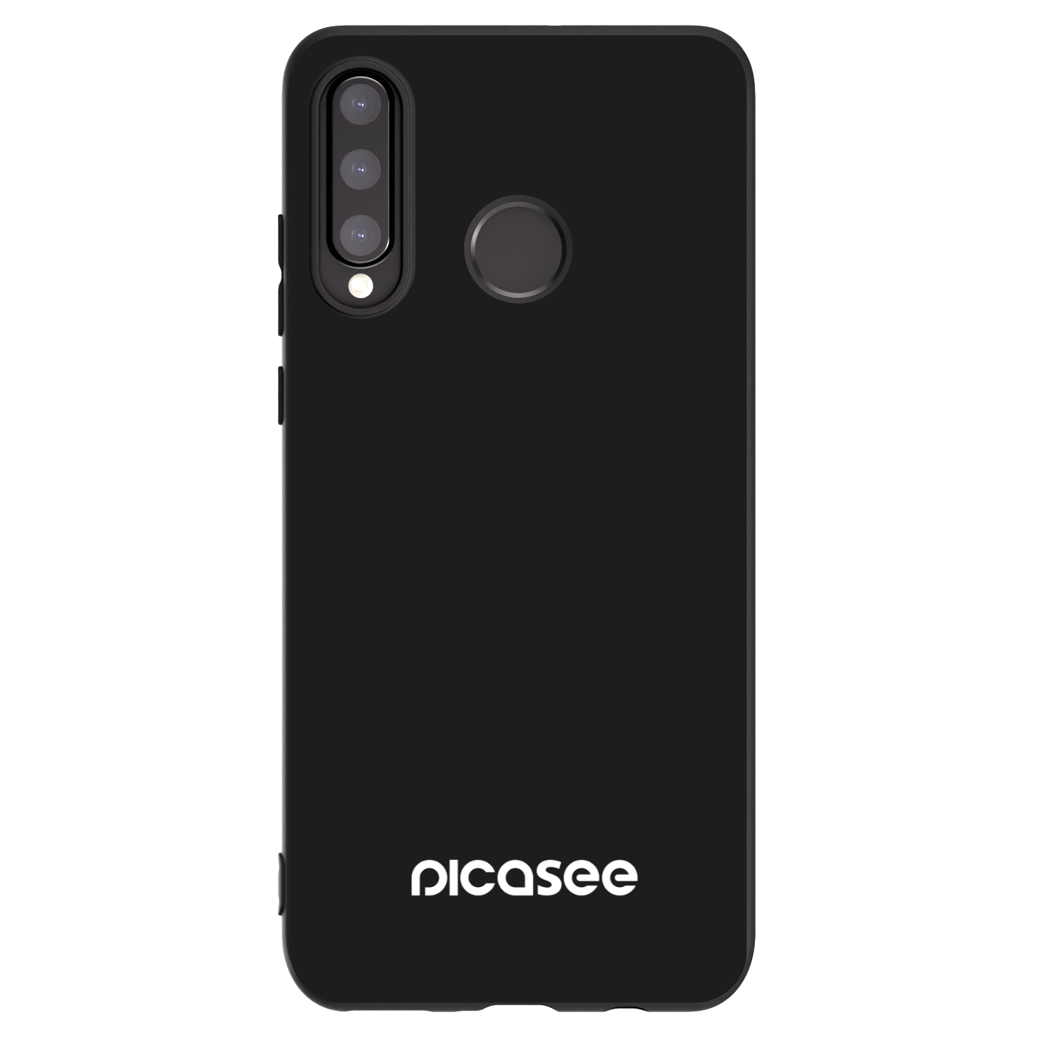 Picasee crna silikonska maskica za Huawei P30 Lite - Picasee