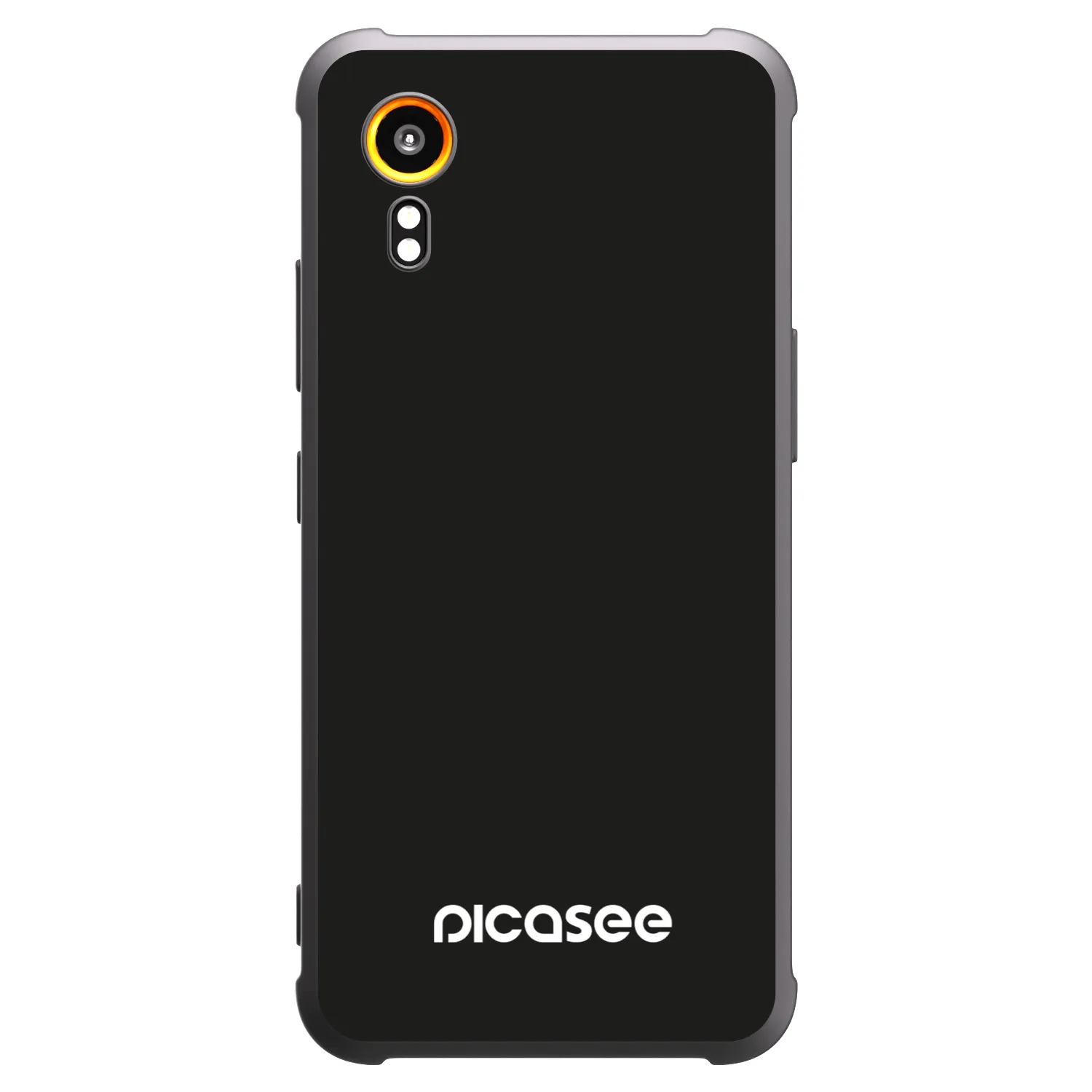 Picasee crna silikonska maskica za Samsung Galaxy Xcover 7 - Picasee