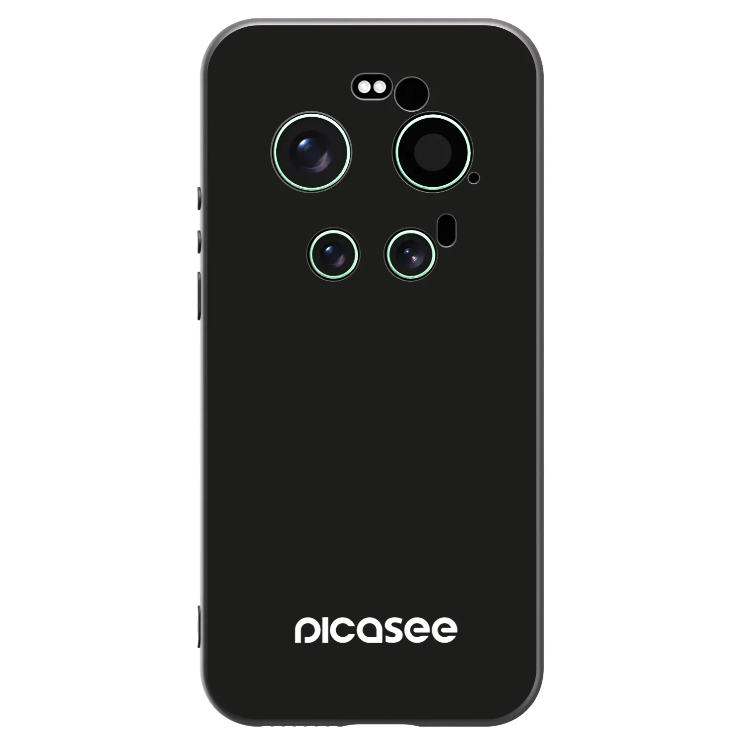 Picasee crna silikonska maskica za Xiaomi 17 Ultra - Picasee