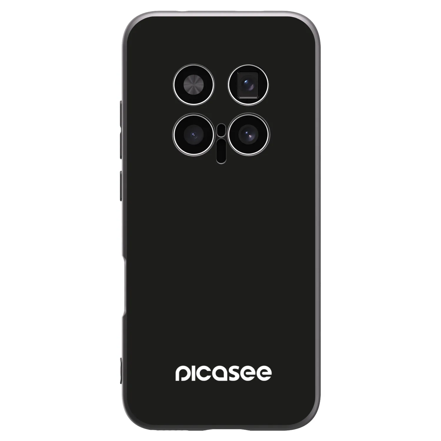 Picasee crna silikonska maskica za Honor Magic8 Pro 5G - Picasee