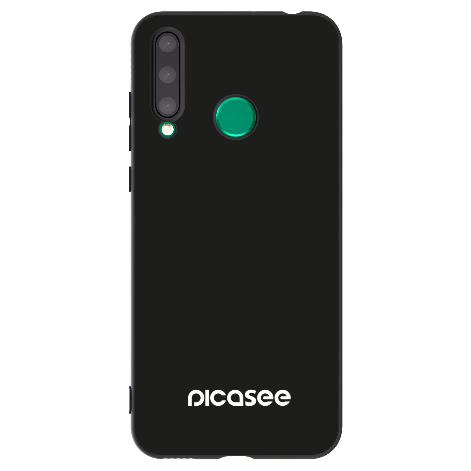Picasee crna silikonska maskica za Honor 20 Lite - Picasee