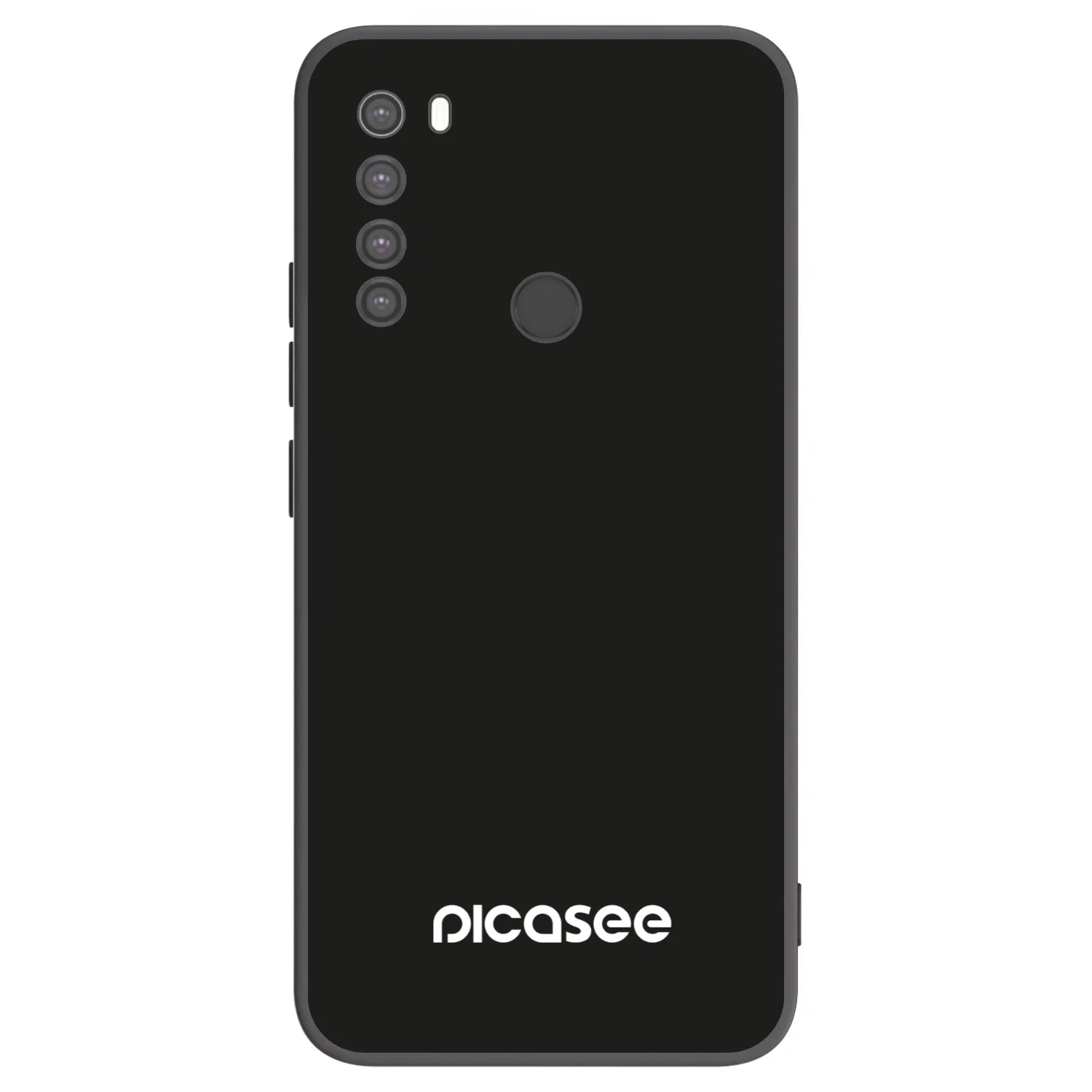 Picasee crna silikonska maskica za Xiaomi Redmi Note 8 - Picasee