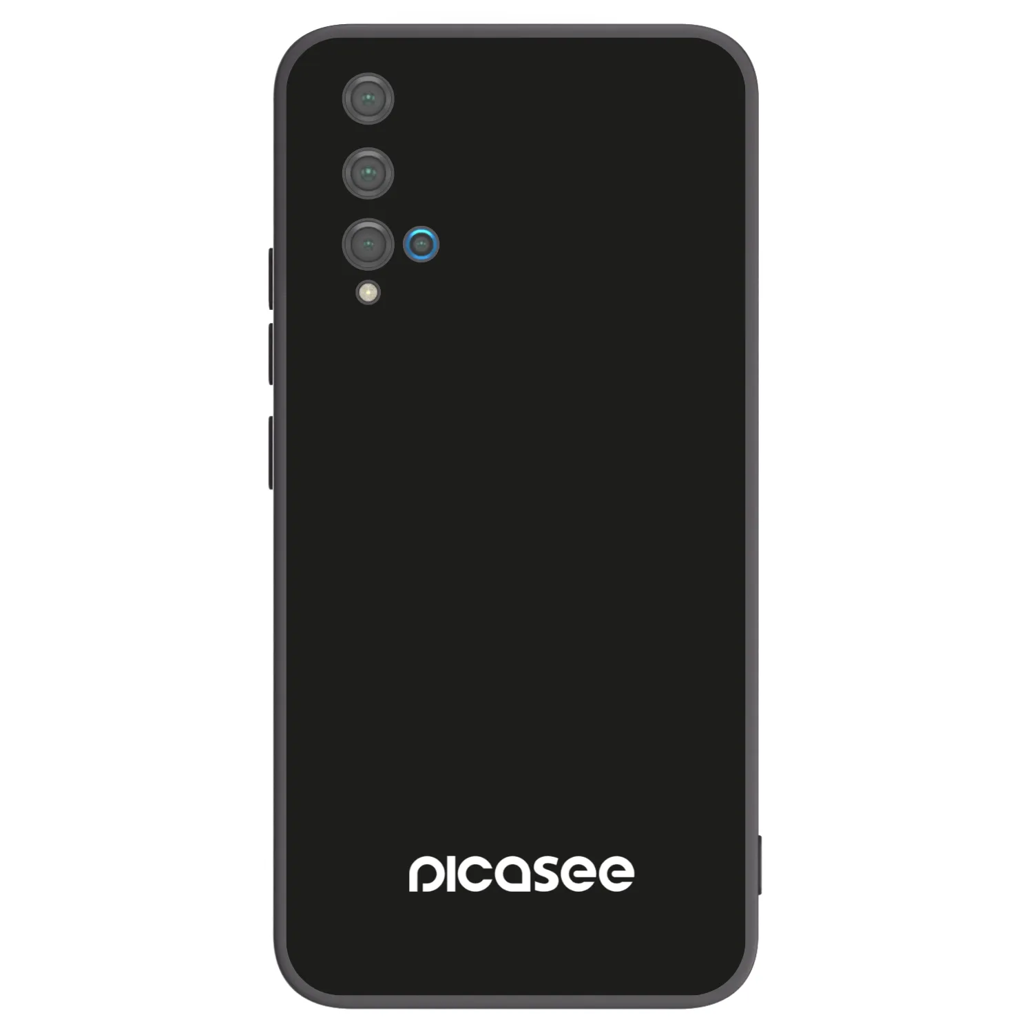 Picasee crna silikonska maskica za Huawei Nova 5T - Picasee