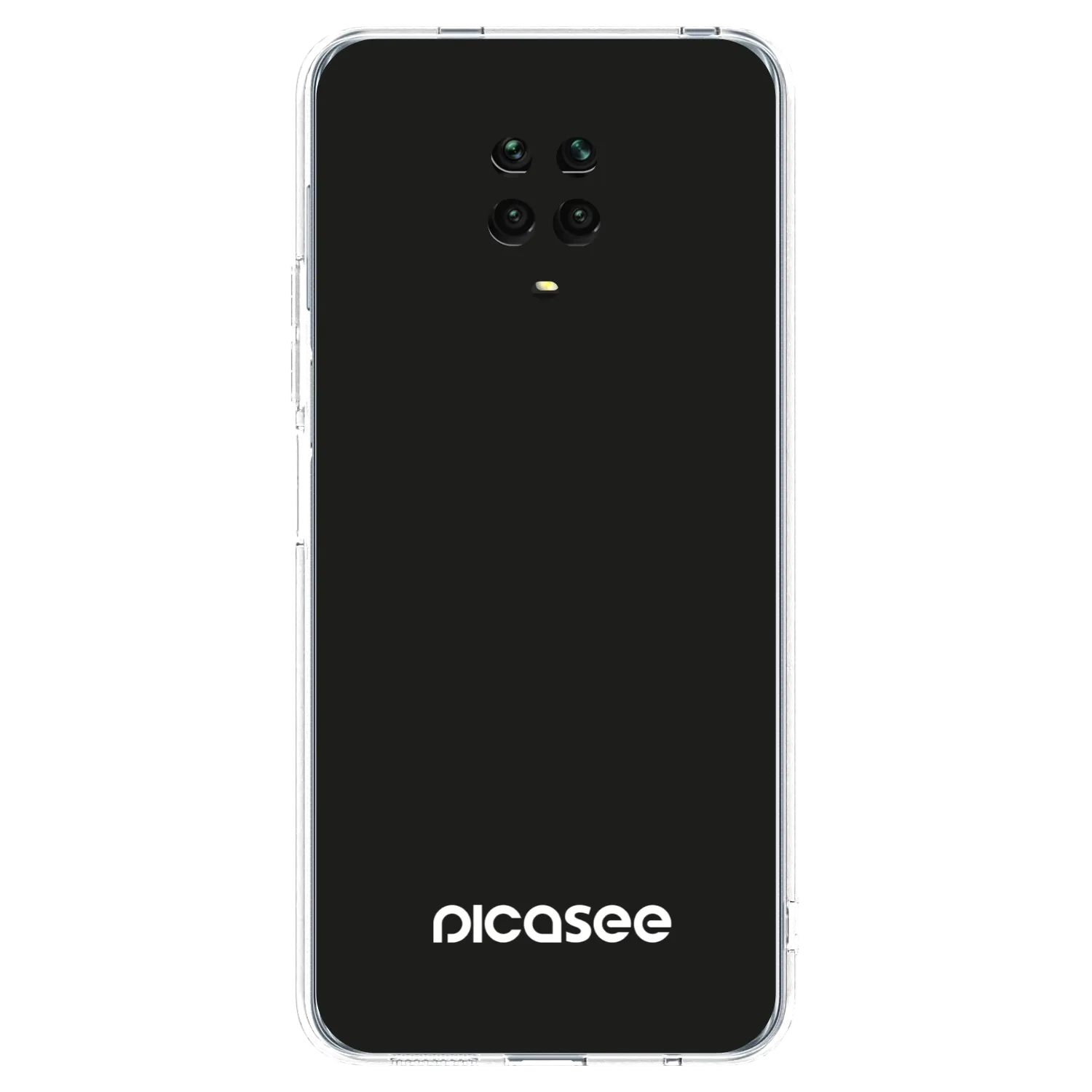 Picasee silikonska prozirna maskica za Xiaomi Redmi Note 9 Pro - Picasee
