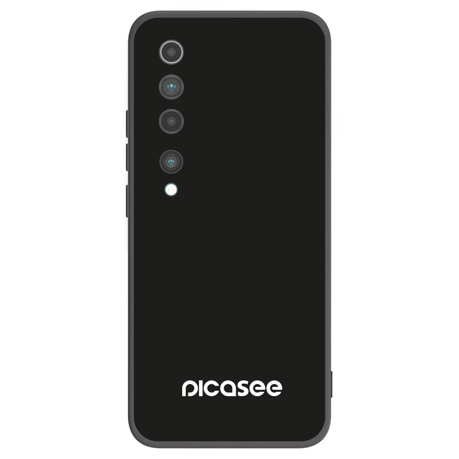 Picasee crna silikonska maskica za Xiaomi Mi 10 - Picasee