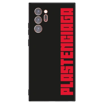 Picasee crna silikonska maskica za Samsung Galaxy Note 20 Ultra - Plastenciaga