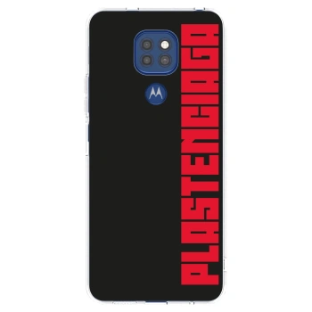 Picasee silikonska prozirna maskica za Motorola Moto G9 Play - Plastenciaga
