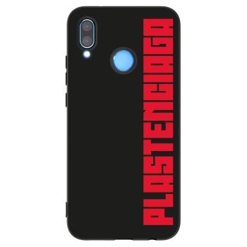 Picasee crna silikonska maskica za Huawei P20 Lite - Plastenciaga