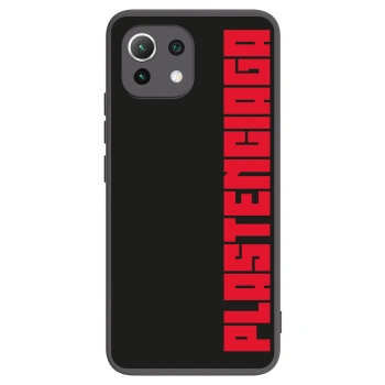 Picasee crna silikonska maskica za Xiaomi Mi 11 Lite - Plastenciaga