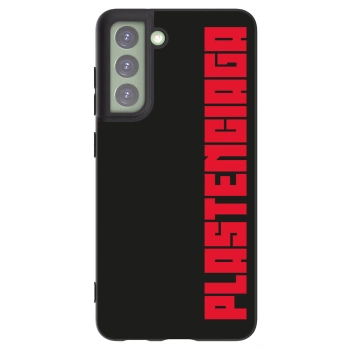 Picasee crna silikonska maskica za Samsung Galaxy S21 FE 5G - Plastenciaga