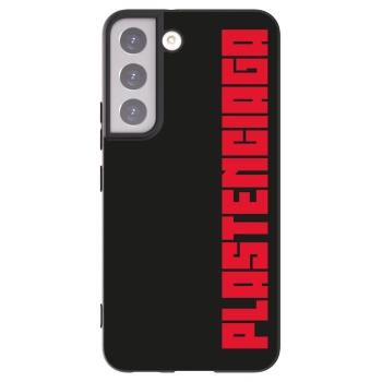 Picasee crna silikonska maskica za Samsung Galaxy S22 5G - Plastenciaga