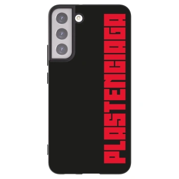 Picasee crna silikonska maskica za Samsung Galaxy S22+ 5G - Plastenciaga