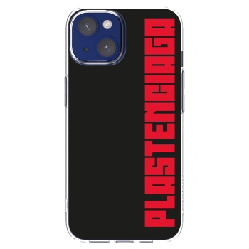 Picasee silikonska prozirna maskica za Apple iPhone 14 - Plastenciaga