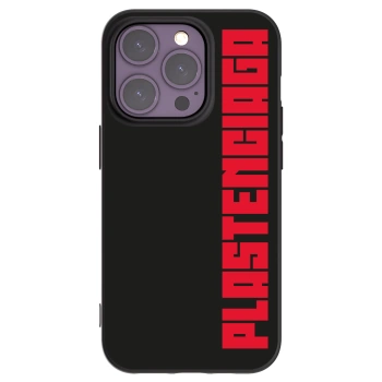 Picasee crna silikonska maskica za Apple iPhone 14 Pro - Plastenciaga