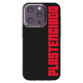 Picasee silikonska prozirna maskica za Apple iPhone 14 Pro - Plastenciaga