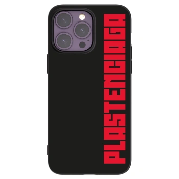 Picasee crna silikonska maskica za Apple iPhone 14 Pro Max - Plastenciaga