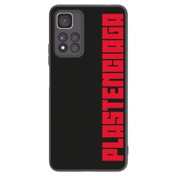 Picasee crna silikonska maskica za Xiaomi Redmi Note 11 Pro+ 5G - Plastenciaga
