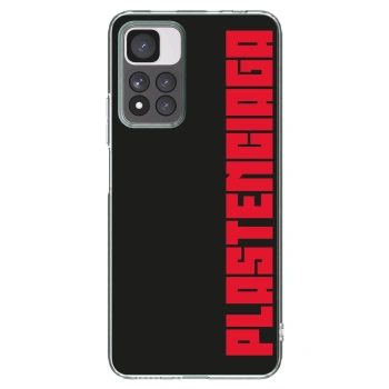 Picasee silikonska prozirna maskica za Xiaomi Redmi Note 11 Pro+ 5G - Plastenciaga