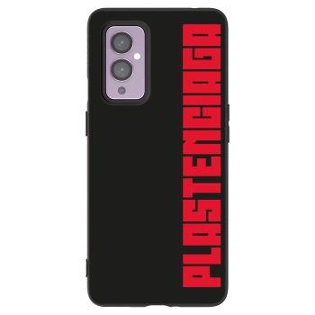 Picasee crna silikonska maskica za OnePlus 9 - Plastenciaga