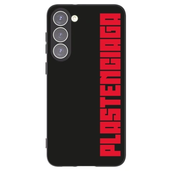 Picasee crna silikonska maskica za Samsung Galaxy S23+ 5G - Plastenciaga
