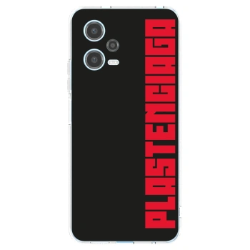 Picasee silikonska prozirna maskica za Xiaomi Redmi Note 12 5G - Plastenciaga