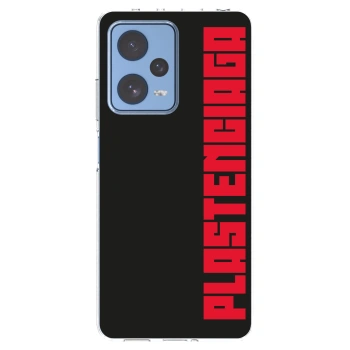 Picasee silikonska prozirna maskica za Xiaomi Redmi Note 12 Pro 5G - Plastenciaga